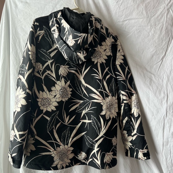 Billabong ski and snowboard winter jacket black and white-cream lotus/zen vibes - Picture 2 of 4